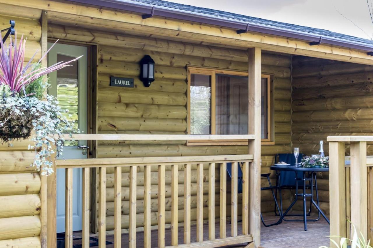 Laurel Lodge - 2 Bedroom Log Cabin - St Florence Saint Florence Bagian luar foto